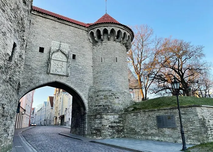 2-bed, 1,5-bath Old Town Flat With Sauna And Bar Apartman