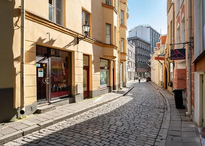 2-bed, 1,5-bath Old Town Flat With Sauna And Bar * Tallinn