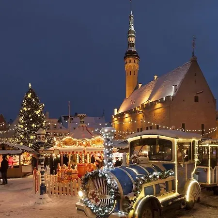 2-bed, 1,5-bath Old Town Flat With Sauna And Bar Tallinn